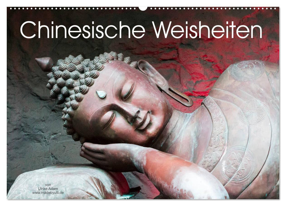 Chinesische Weisheiten (CALVENDO Wandkalender 2026)