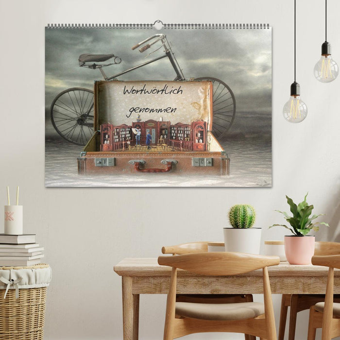 Wortwörtlich genommen (CALVENDO Wandkalender 2026)