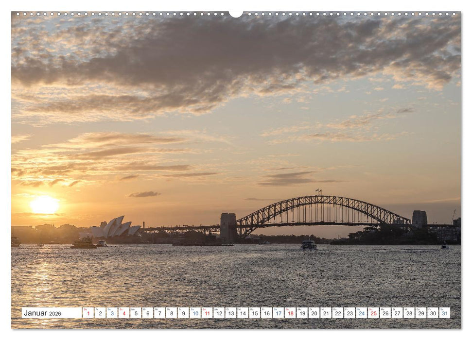 Sydney - Pulsierendes Herz Australiens (CALVENDO Wandkalender 2026)