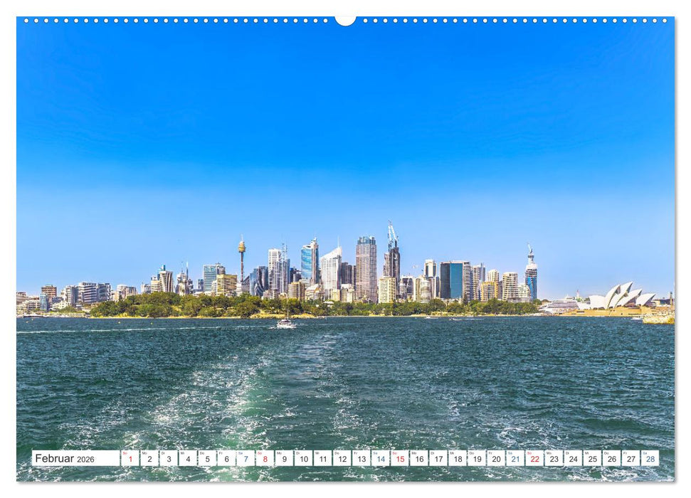 Sydney - Pulsierendes Herz Australiens (CALVENDO Wandkalender 2026)