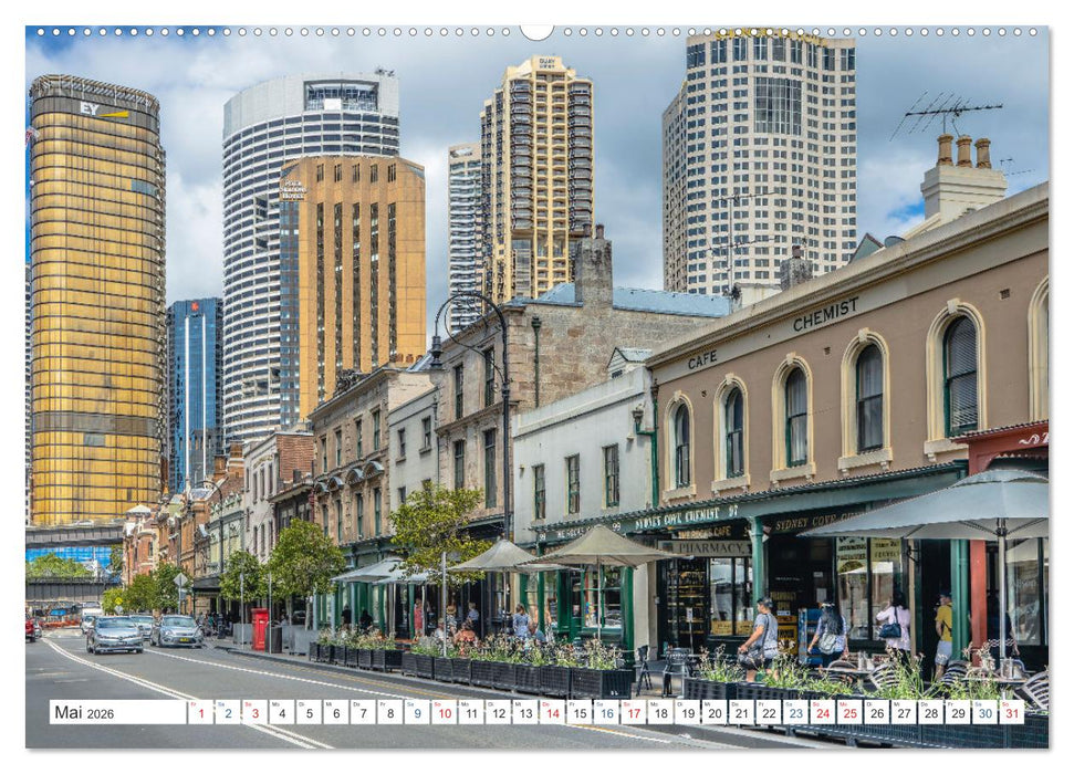 Sydney - Pulsierendes Herz Australiens (CALVENDO Wandkalender 2026)