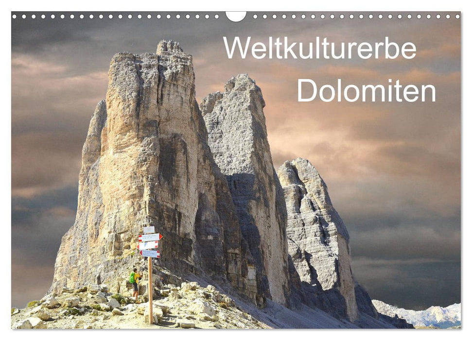 Weltkulturerbe Dolomiten Süd Tirol (CALVENDO Wandkalender 2026)