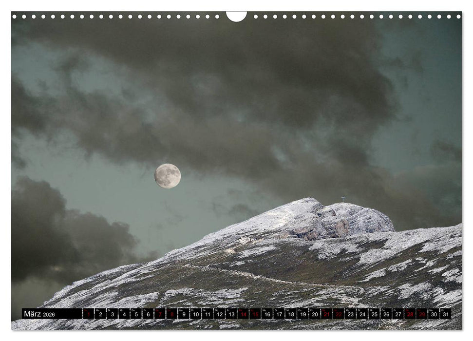 Weltkulturerbe Dolomiten Süd Tirol (CALVENDO Wandkalender 2026)