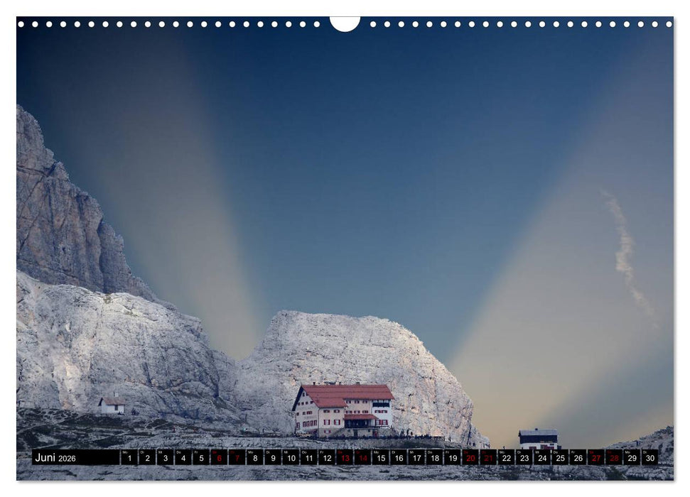 Weltkulturerbe Dolomiten Süd Tirol (CALVENDO Wandkalender 2026)