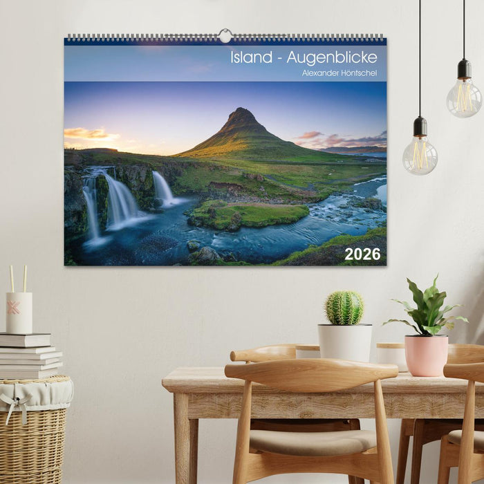 Island - Augenblicke 2026 (CALVENDO Wandkalender 2026)