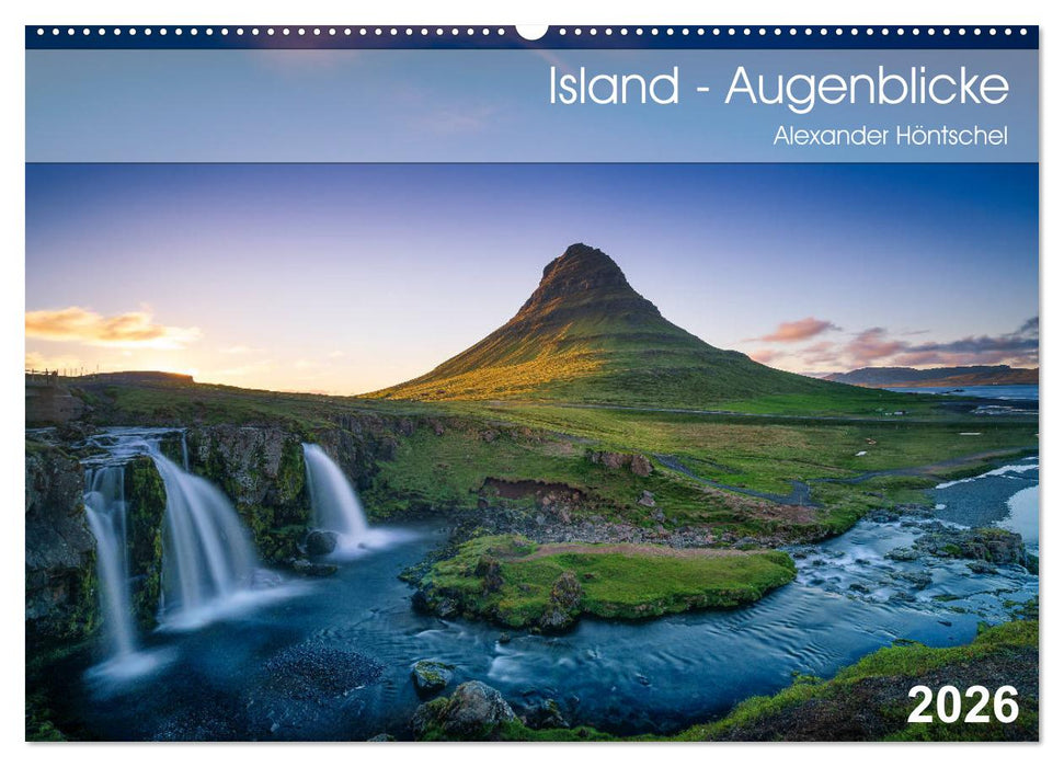 Island - Augenblicke 2026 (CALVENDO Wandkalender 2026)