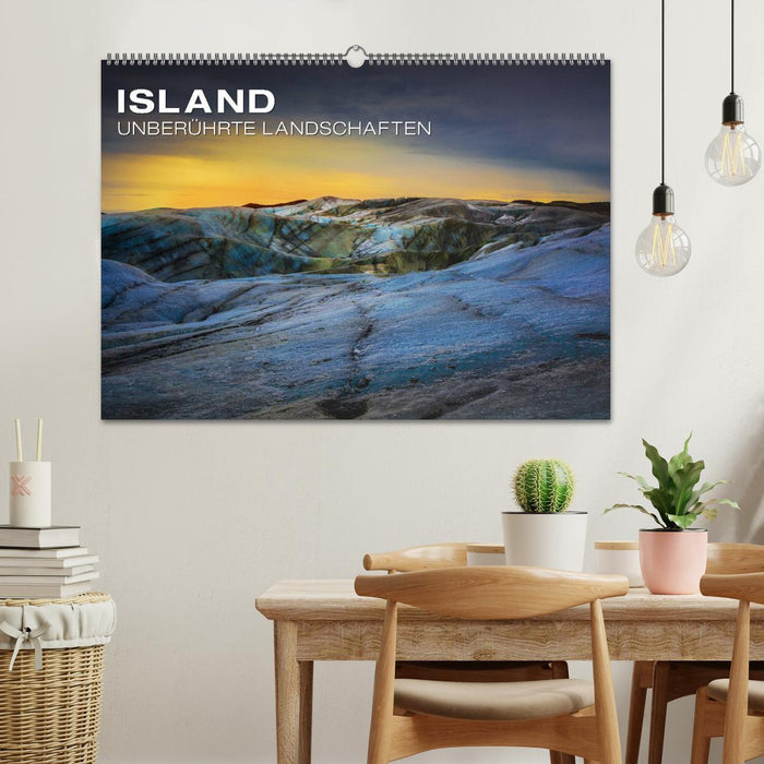 Island - Unberührte Landschaften (CALVENDO Wandkalender 2026)
