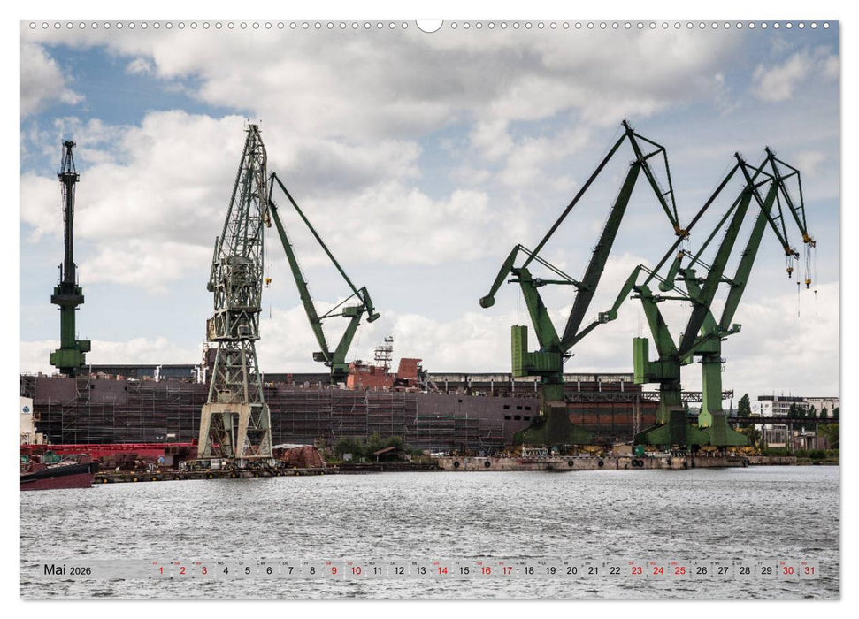 Dreistadt - Danzig, Gdingen, Zoppot (CALVENDO Wandkalender 2026)