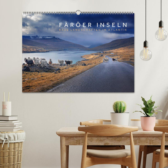 Färöer Inseln - Raue Landschaften im Atlantik (CALVENDO Wandkalender 2026)