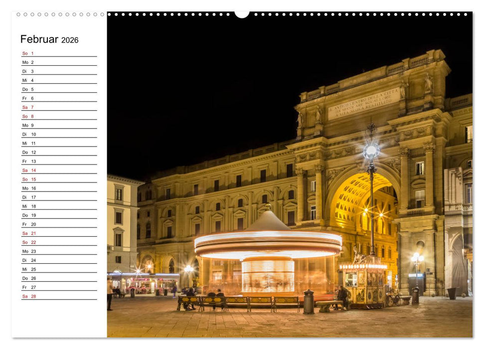 Impressionen aus FLORENZ (CALVENDO Wandkalender 2026)