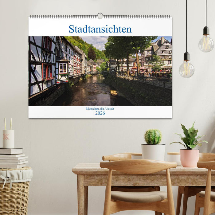 Stadtansichten, Monschau die Altstadt (CALVENDO Wandkalender 2026)