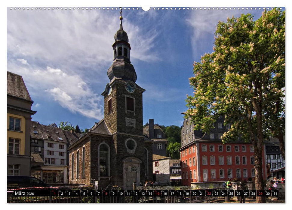 Stadtansichten, Monschau die Altstadt (CALVENDO Wandkalender 2026)