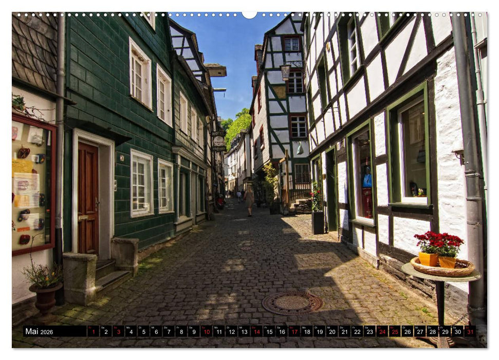 Stadtansichten, Monschau die Altstadt (CALVENDO Wandkalender 2026)