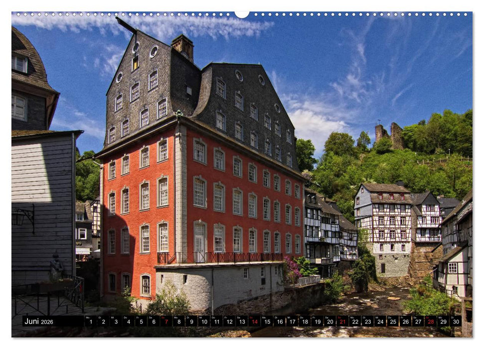 Stadtansichten, Monschau die Altstadt (CALVENDO Wandkalender 2026)