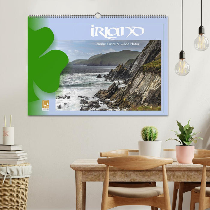 Irland - Rauhe Küste und Wilde Natur (CALVENDO Wandkalender 2026)