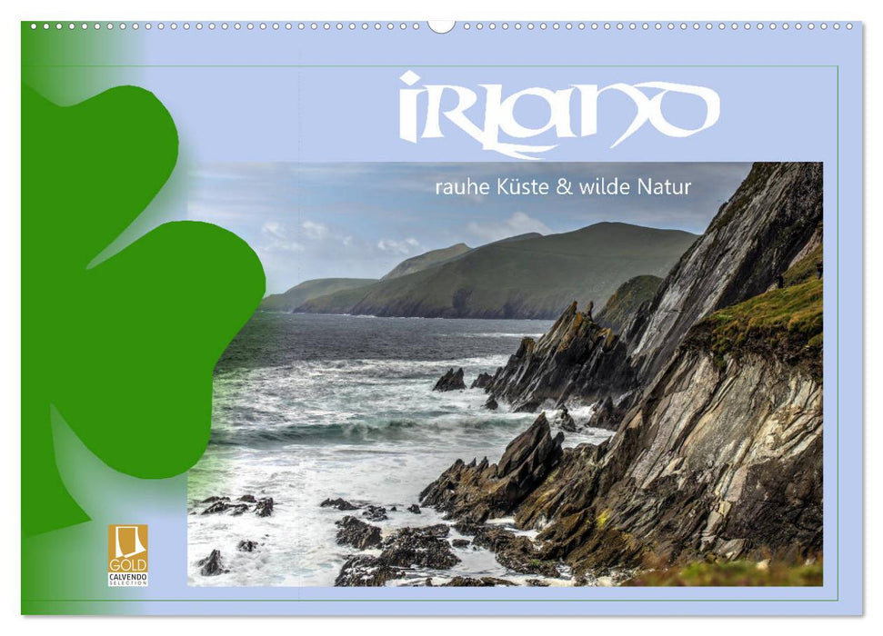 Irland - Rauhe Küste und Wilde Natur (CALVENDO Wandkalender 2026)