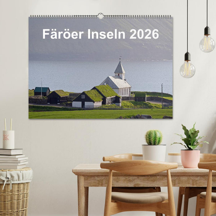 Färöer Inseln 2026 (CALVENDO Wandkalender 2026)
