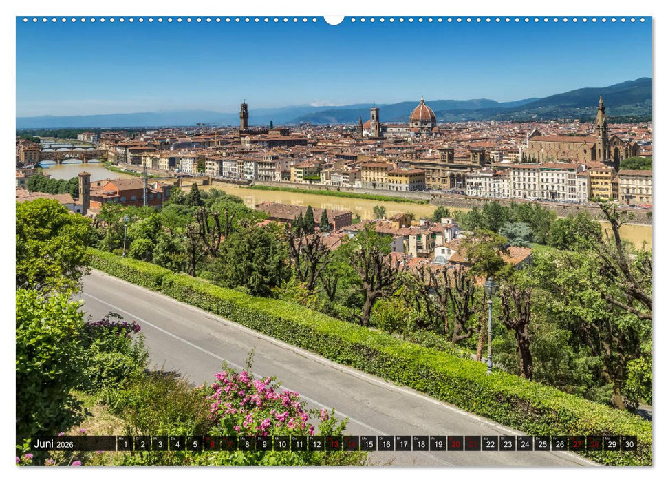 Impressionen aus FLORENZ (CALVENDO Wandkalender 2026)