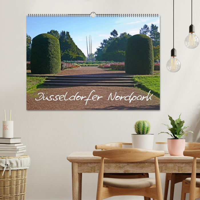 Düsseldorfer Nordpark (CALVENDO Wandkalender 2026)