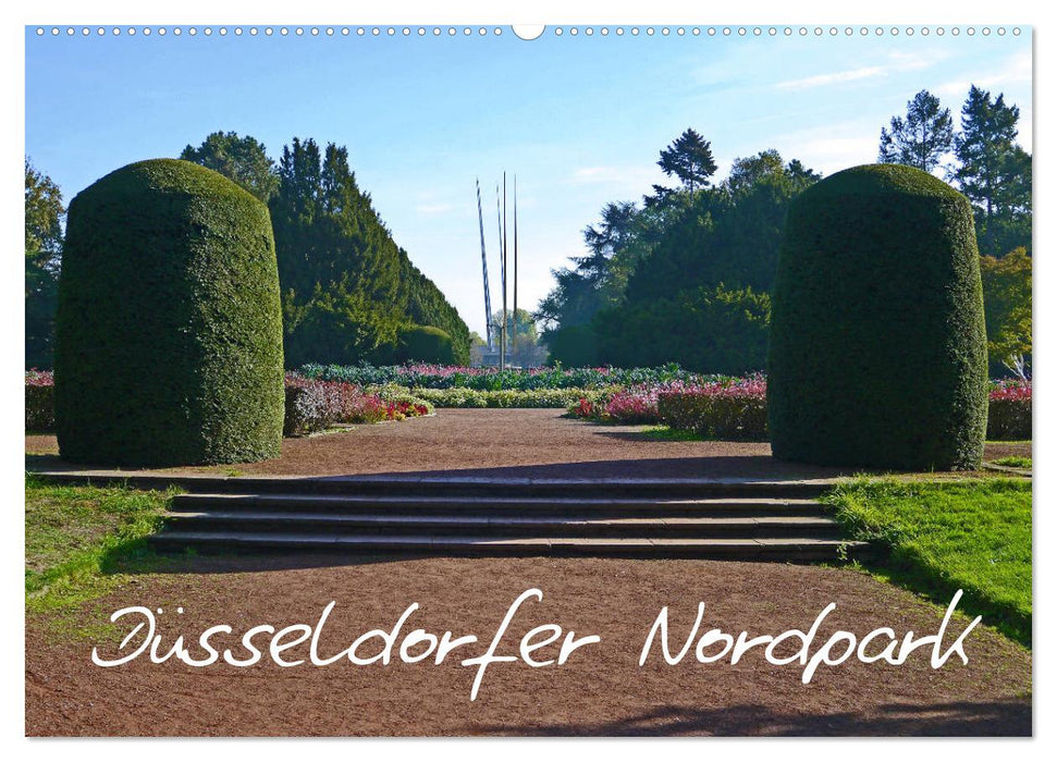 Düsseldorfer Nordpark (CALVENDO Wandkalender 2026)