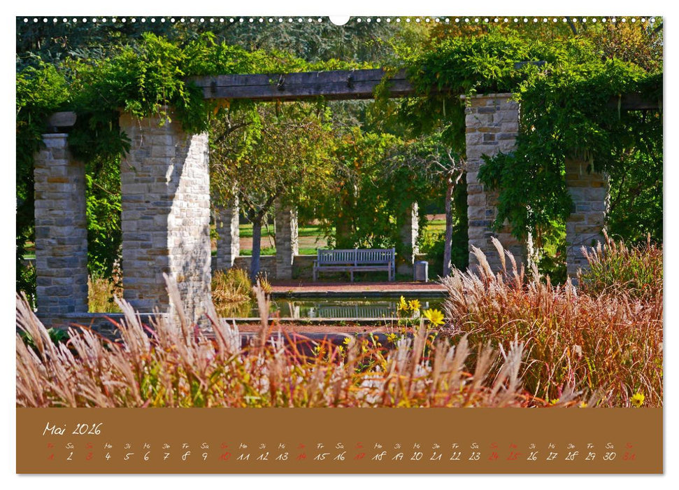 Düsseldorfer Nordpark (CALVENDO Wandkalender 2026)