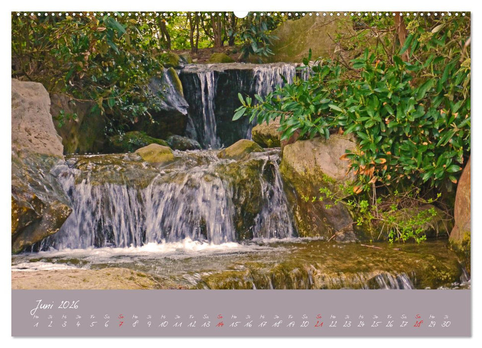 Düsseldorfer Nordpark (CALVENDO Wandkalender 2026)