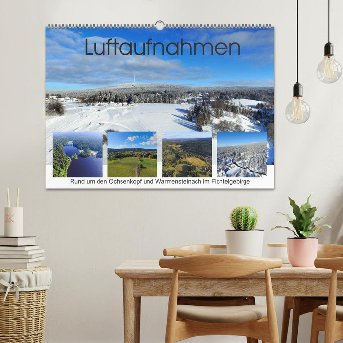 Luftaufnahmen rund um den Ochsenkopf (CALVENDO Wandkalender 2026)