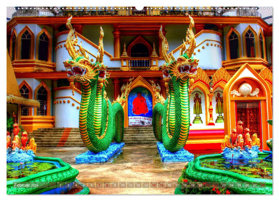 Thailands Süden (CALVENDO Wandkalender 2026)