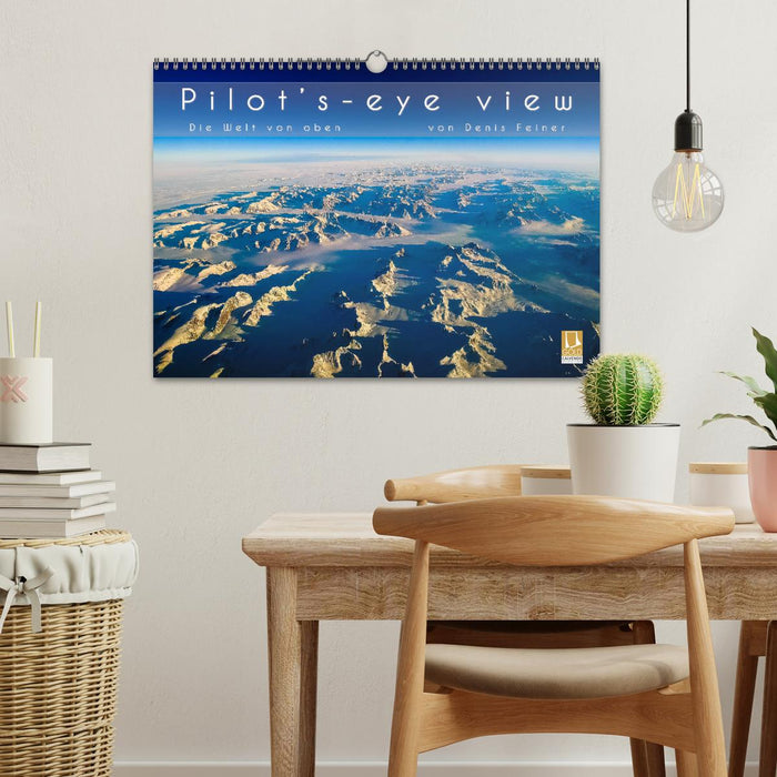 Pilot's-eye view - Die Welt von oben (CALVENDO Wandkalender 2026)