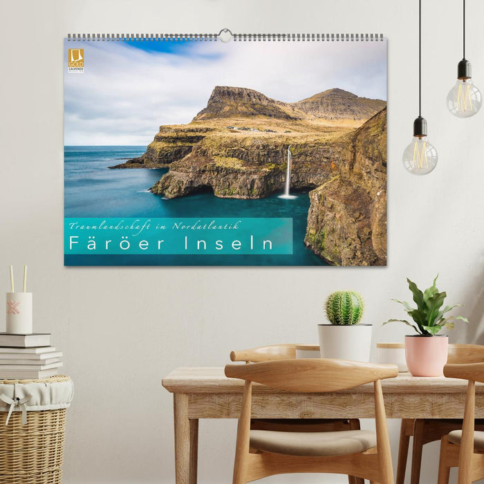 Traumlandschaft im Nordatlantik. Färöer Inseln (CALVENDO Wandkalender 2026)
