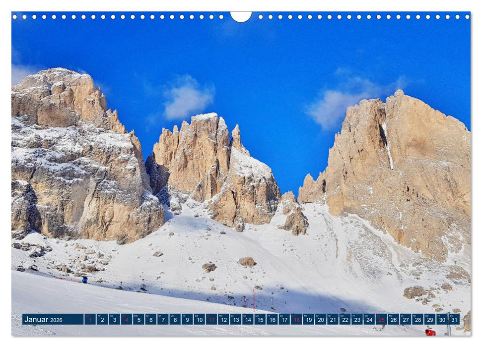 Sella Ronda (CALVENDO Wandkalender 2026)