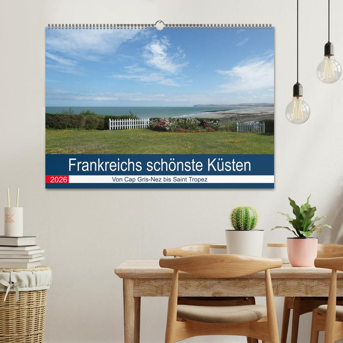 Frankreichs schönste Küsten (CALVENDO Wandkalender 2026)