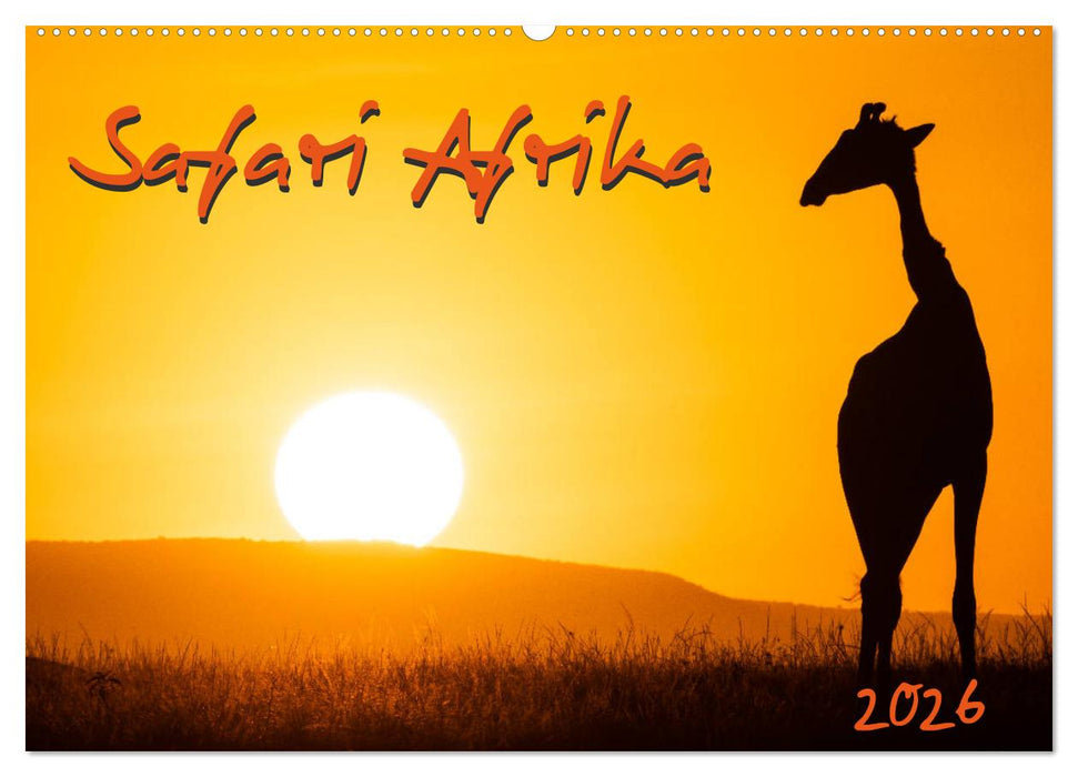 Safari Afrika (CALVENDO Wandkalender 2026)