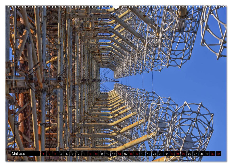 Tschernobyl - Prypjat - Die radioaktive Geisterstadt (CALVENDO Wandkalender 2026)