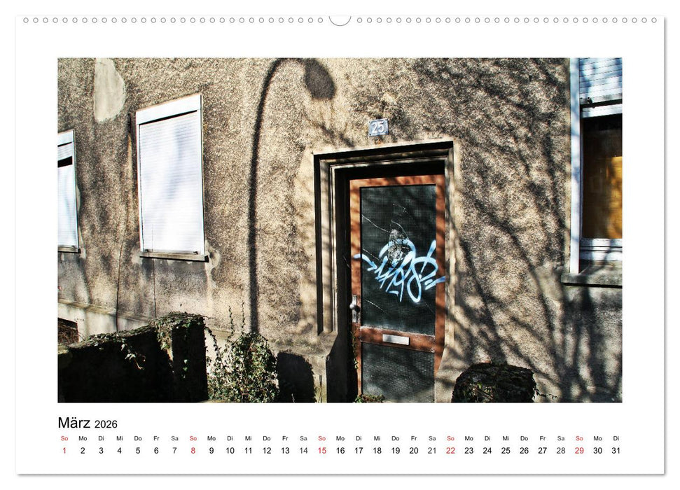 Verlassene Orte Ruhrgebiet (CALVENDO Wandkalender 2026)