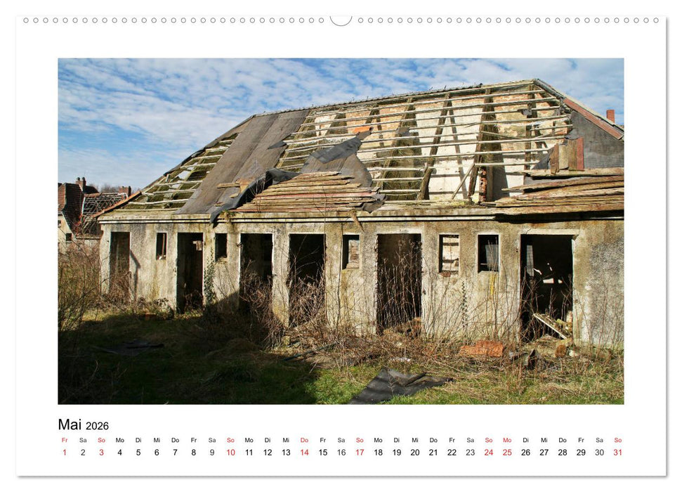 Verlassene Orte Ruhrgebiet (CALVENDO Wandkalender 2026)