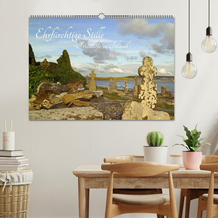 Ehrfürchtige Stille - Friedhöfe in Irland (CALVENDO Wandkalender 2026)