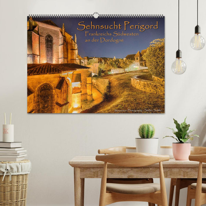 Sehnsucht Perigord - Frankreichs Südwesten an der Dordogne (CALVENDO Wandkalender 2026)