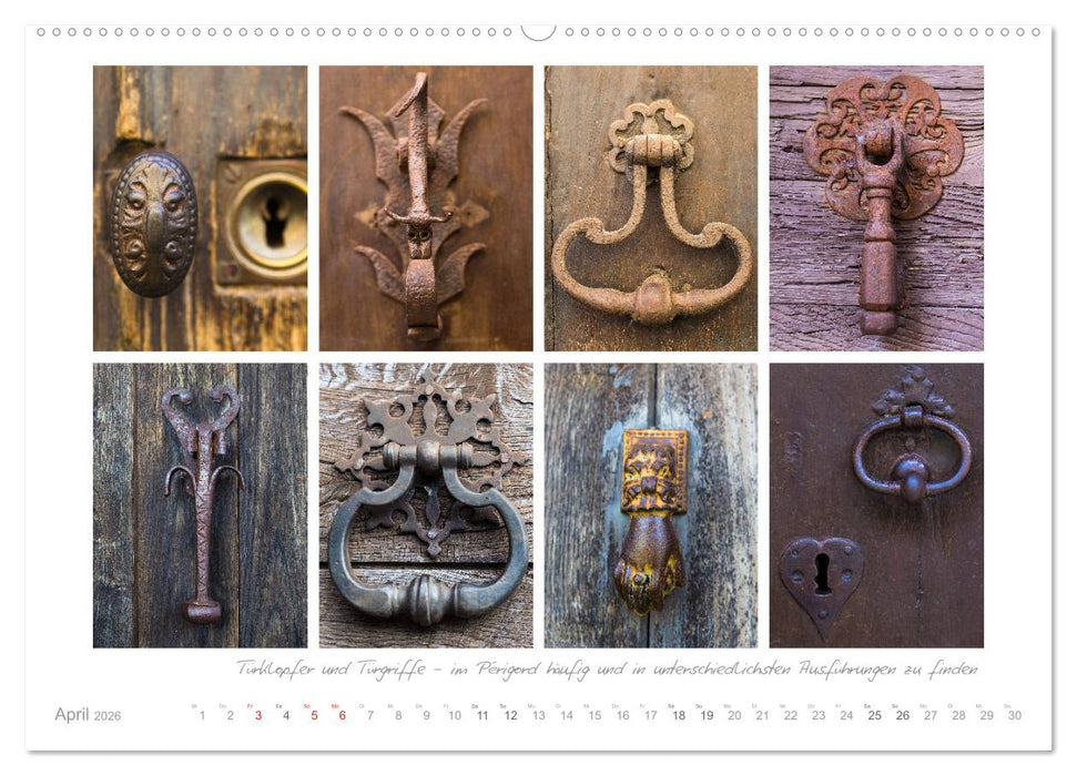 Sehnsucht Perigord - Frankreichs Südwesten an der Dordogne (CALVENDO Wandkalender 2026)