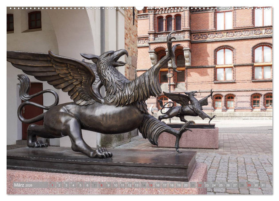 Rostock und Warnemünde - Tor zur Welt (CALVENDO Wandkalender 2026)