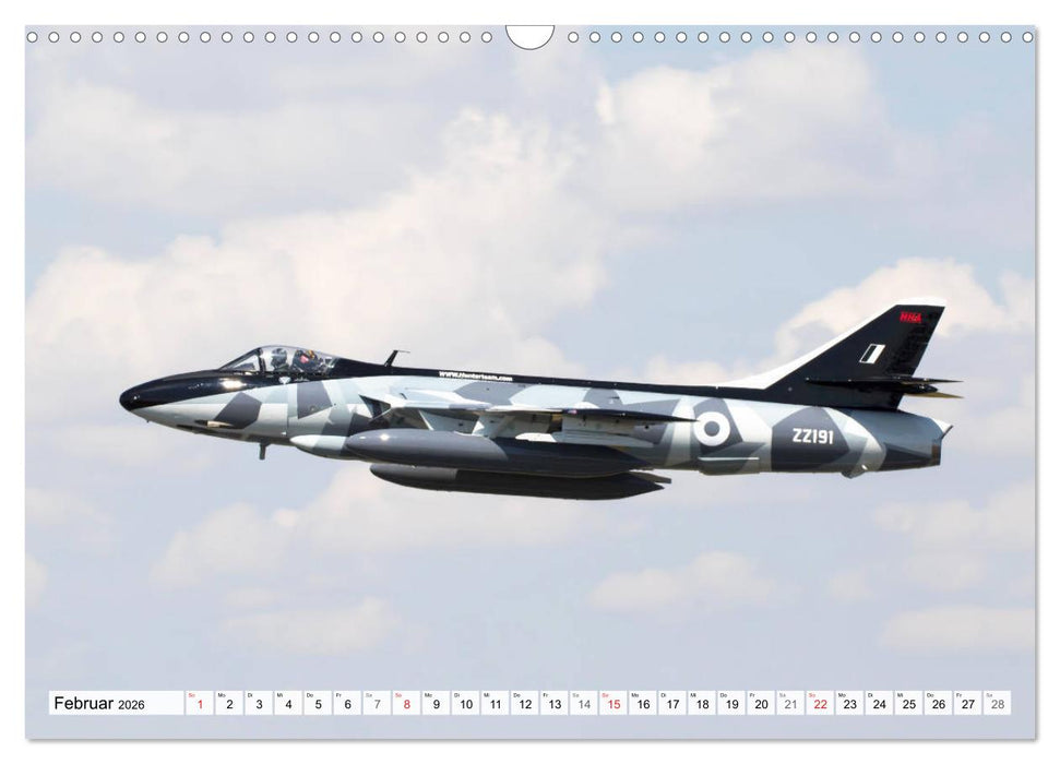 Militärjets am Boden und in der Luft (CALVENDO Wandkalender 2026)