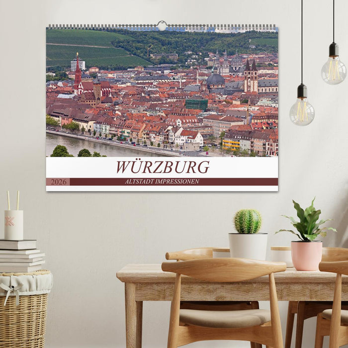 WÜRZBURG - ALTSTADT IMPRESSIONEN (CALVENDO Wandkalender 2026)