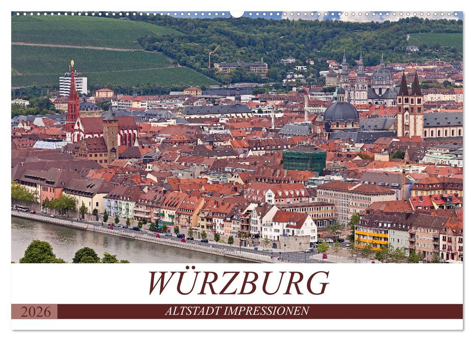 WÜRZBURG - ALTSTADT IMPRESSIONEN (CALVENDO Wandkalender 2026)
