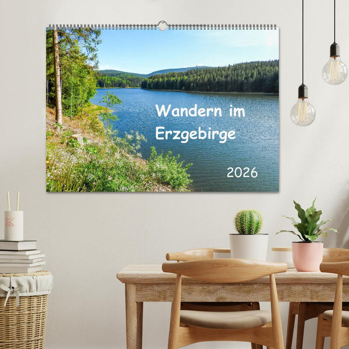 Wandern im Erzgebirge (CALVENDO Wandkalender 2026)