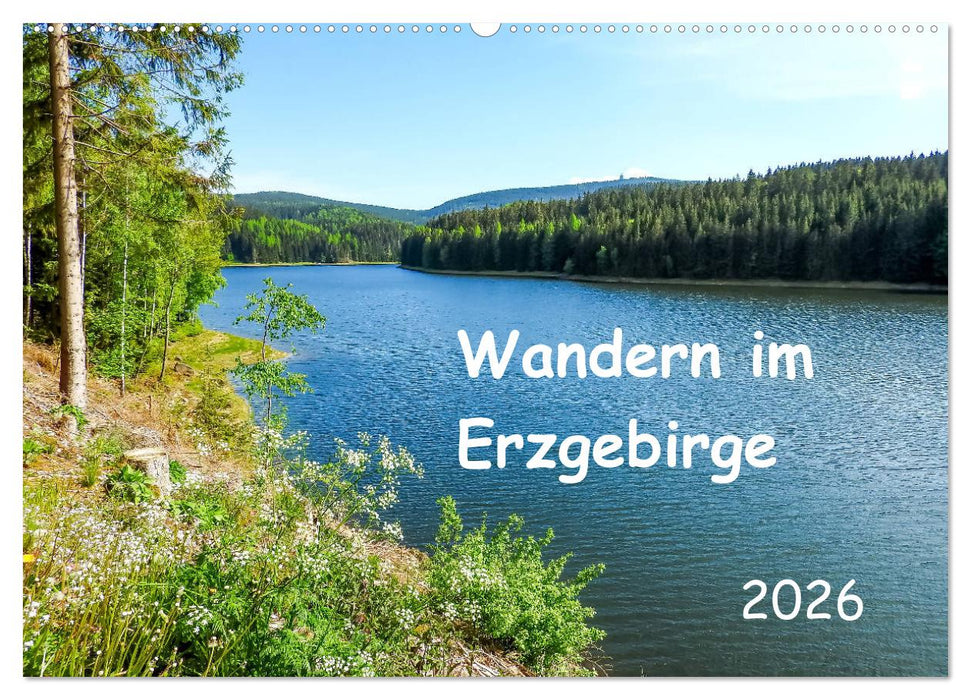 Wandern im Erzgebirge (CALVENDO Wandkalender 2026)