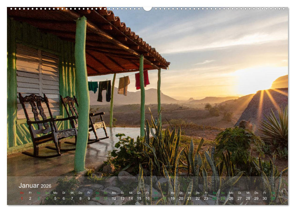 KUBA - Eine Zeitreise (CALVENDO Wandkalender 2026)