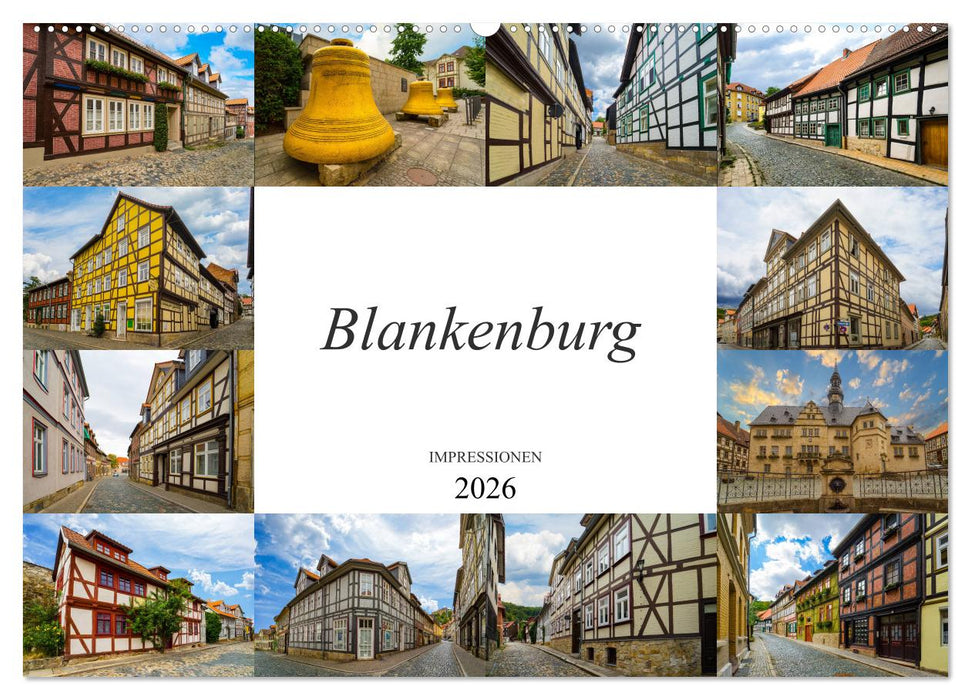 Blankenburg Impressionen (CALVENDO Wandkalender 2026)