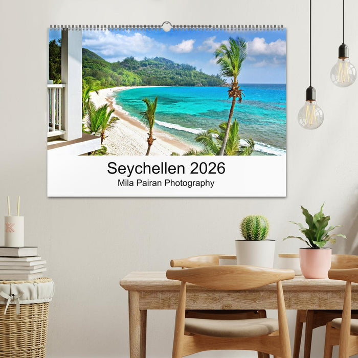 Seychellen Paradies 2026 (CALVENDO Wandkalender 2026)