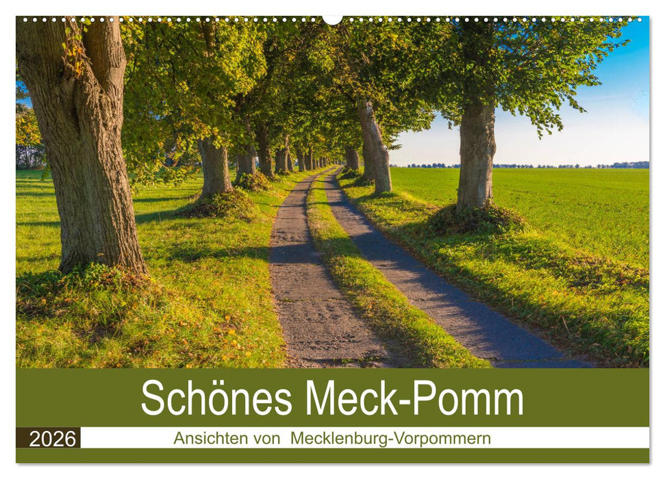 Schönes Meck-Pomm (CALVENDO Wandkalender 2026)