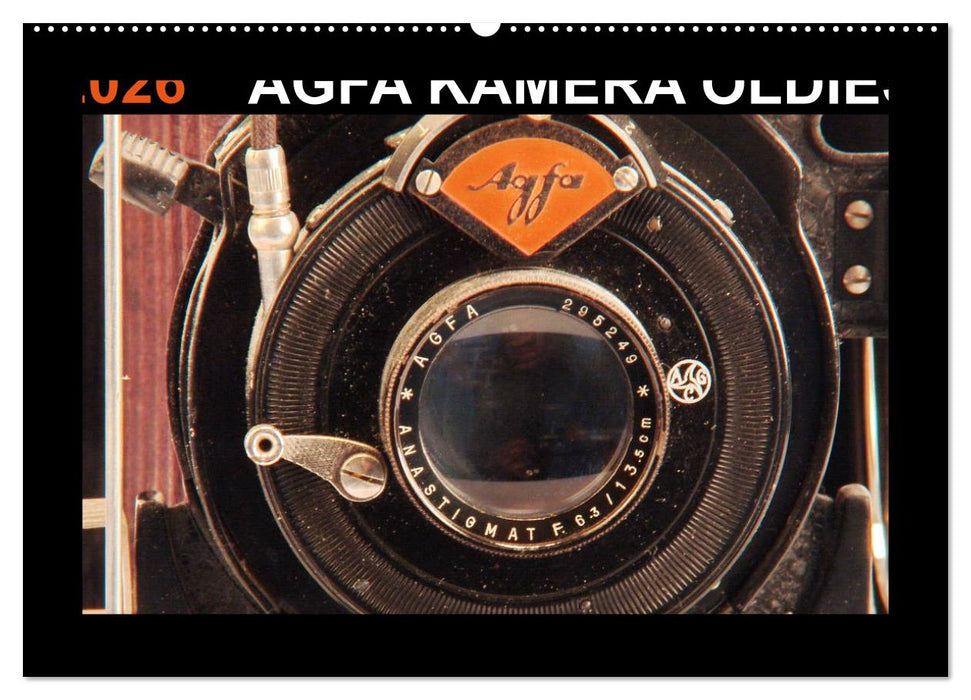 AGFA KAMERA OLDIES Klassische Kameras von 1926 - 1974 (CALVENDO Wandkalender 2026)
